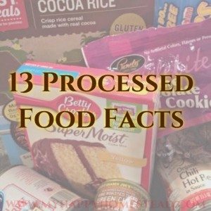 Processed Food Facts, Sugar, Food Dye, GMO, Refined Flour, Healthy Living 