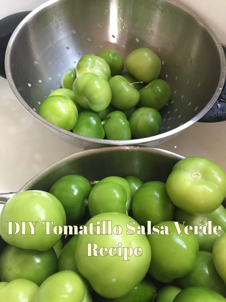 Homemade salsa verde is pretty much music to my taste-buds and, I'm sure it will be to yours too. Try our DIY Homemade Tomatillo Salsa Verde on your taco!